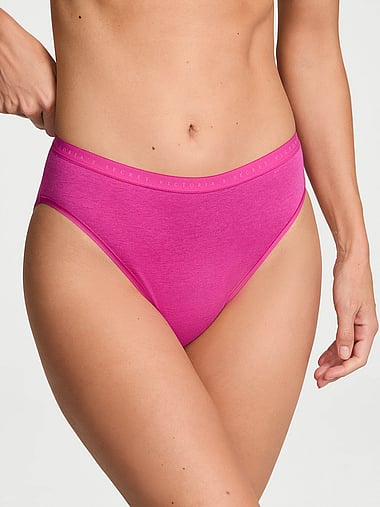 Victoria's Secret - Stretch Cotton High-Leg Brief Panty, image 1