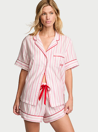 Victoria's Secret - CozyFlannel™ Short Pajama Set, image 1