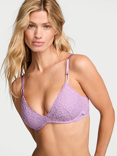 Victoria's Secret - Sexy Tee Lacie Wireless Push-Up Bra in Lace, image 1