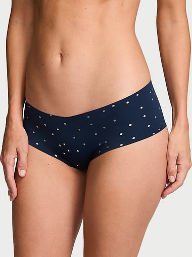 No-Show - No-Show Foil-Print Cheeky Panty, image 1