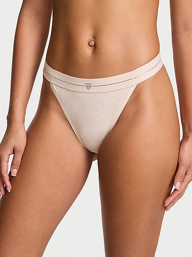 Cotton - Shine Logo Cotton 90s Brief Panty, image 1