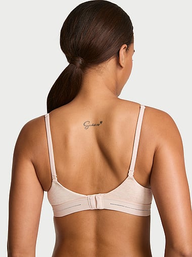 The T-shirt - Signature Shine Cotton Lightly Lined Full-Coverage Bra, image 2