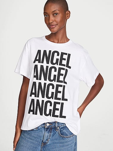 Angel Essentials - 100% Cotton Oversized Tee, image 2