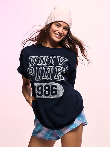 PINK - Campus Cotton™ Tee, image 1