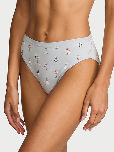 Victoria's Secret - Stretch Cotton High-Leg Brief Panty, image 1