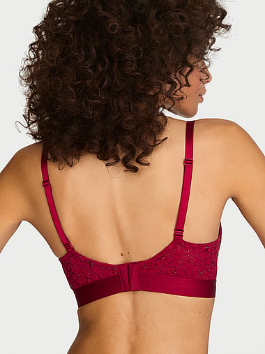 The T-shirt - Lace Shine Logo Lightly Lined Balconette Bra, image 2