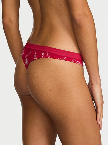 Seamless - Seamless Bows Thong Panty, image 2