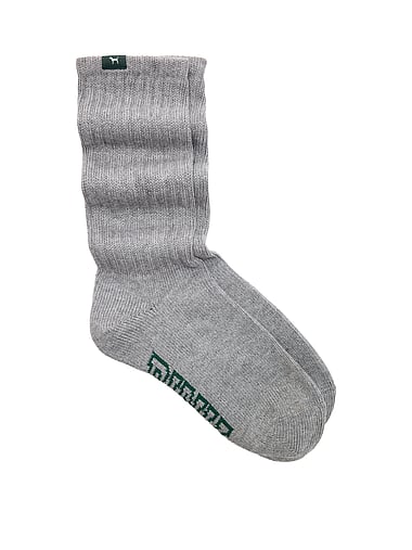 PINK - Ribbed Slouch Socks