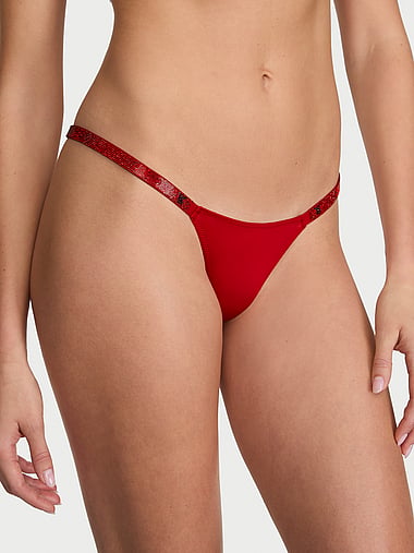 Very Sexy - Shine Strap Itsy V-String Panty in Shine Strap, image 1