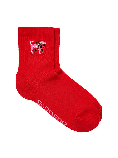 PINK - 1-Pack Quarter Socks