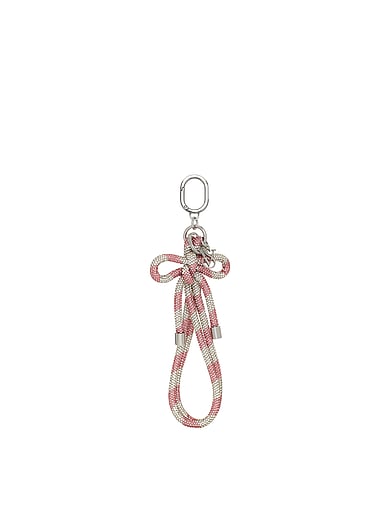Victoria's Secret - Bow Shine Wristlet Strap Keychain
