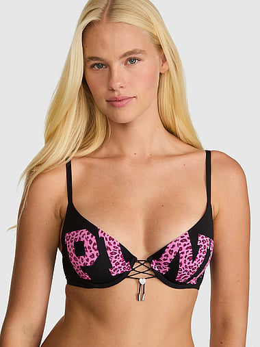 PINK - Wear Everywhere™ Totally Lifted Adjustable Push-Up Bra, image 1