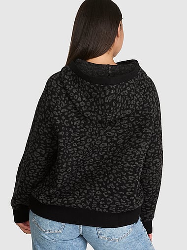PINK - Oversized Knit Hoodie, image 2