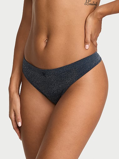 Seamless - Seamless Shimmer Thong Panty, image 1