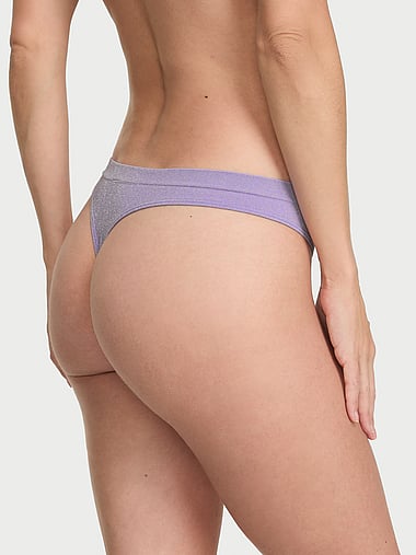 Seamless - Seamless Shimmer Thong Panty, image 2
