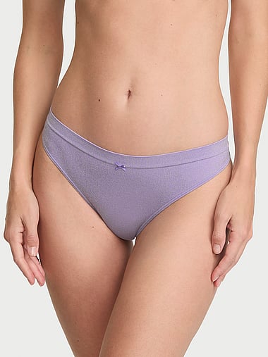 Seamless - Seamless Shimmer Thong Panty, image 1