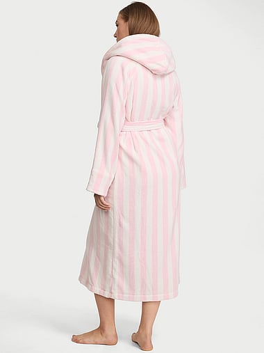 Victoria's Secret - Plush Cotton Terry Hooded Long Robe, image 2
