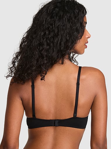 PINK - Wear Everywhere™ Push-Up Wireless Bra in Cotton Lace Trim, image 2