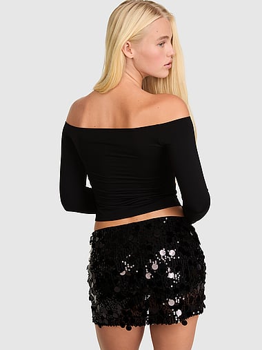 PINK - Sequin Skort, image 2
