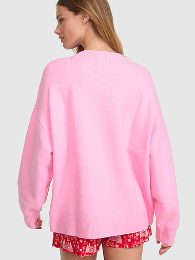 PINK - Drop-Shoulder Sweater, image 2