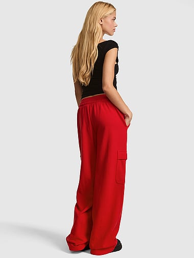 PINK - Campus Fleece™ Cargo Sweatpants, image 2