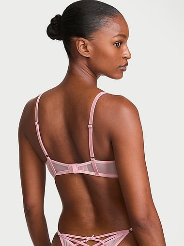 Very Sexy - Envy Velvet Angel Embroidery Low-Cut Push-Up Bra, image 2