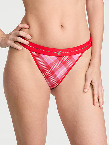 Cotton - Shine Logo Cotton 90s Brief Panty, image 1