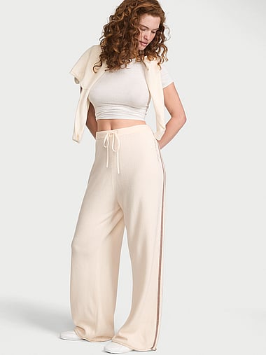 Victoria's Secret - Luxe Knit Straight-Leg Sweater Pants, image 1