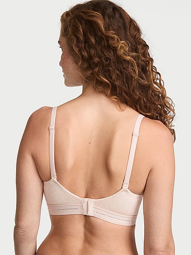 The T-shirt - Signature Shine Cotton Lightly Lined Wireless Bra, image 2