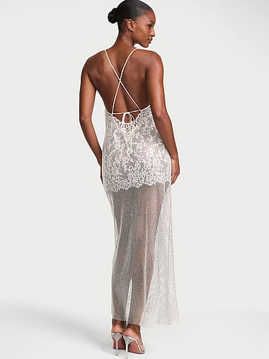 Dream Angels - Atelier Victoria's Secret Frosted Maxi Slip Dress, image 2