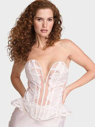Dream Angels - Atelier Victoria's Secret Deep-V Corset Top, image 1