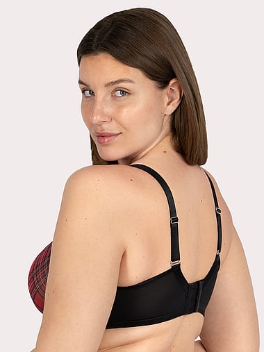 Curvy Couture - Sheer Mesh Full Coverage Unlined Underwire Bra, image 2
