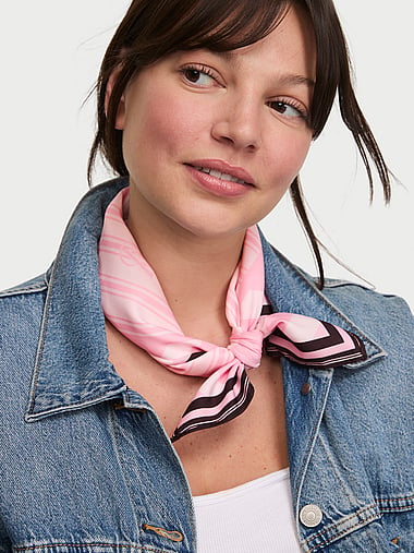 Victoria's Secret - Large Satin Scarf, image 1