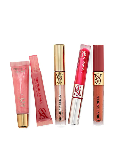 Lip - 5-Piece Ultimate Lip Gift Set ft. Top Shades of Gloss, Glow Oil, & Plumper, image 2