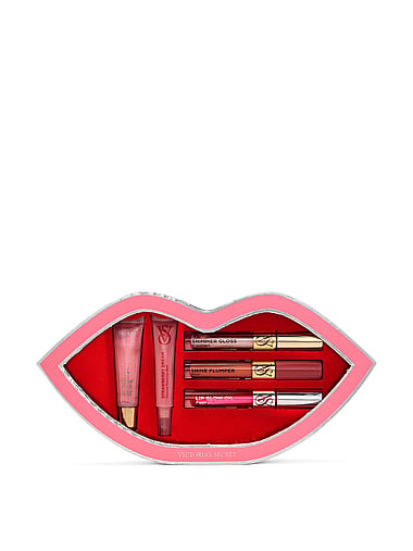 Lip - 5-Piece Ultimate Lip Gift Set ft. Top Shades of Gloss, Glow Oil, & Plumper, image 1