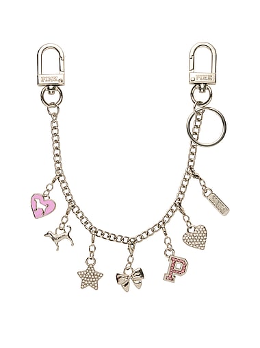 PINK - 8-Piece Charm and Bag Chain Set, image 2