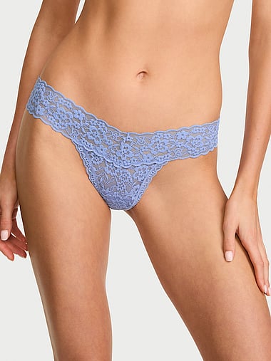The Lacie - Lace Keyhole Thong Panty, image 1