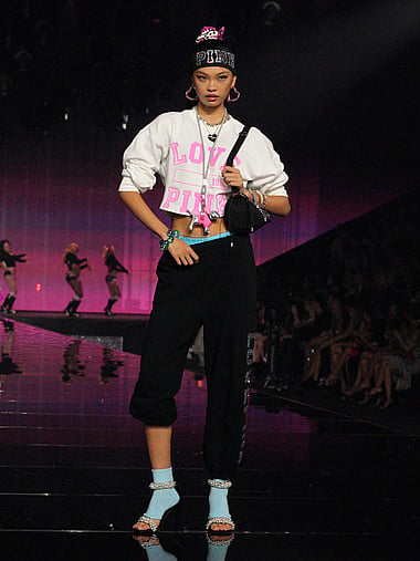 PINK - Foldover Capri, image 2