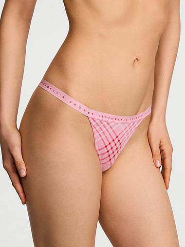 Victoria's Secret - Stretch Cotton V-String Panty, image 1