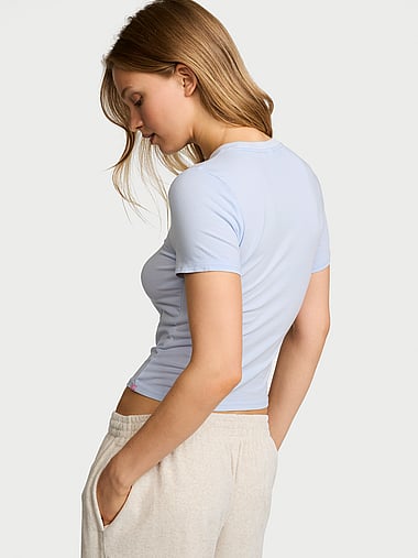 Angel Essentials - Stretch Cotton Fitted Tee, image 2