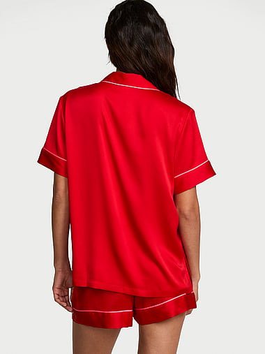 Victoria's Secret - Signature Satin Short Pajama Set, image 2
