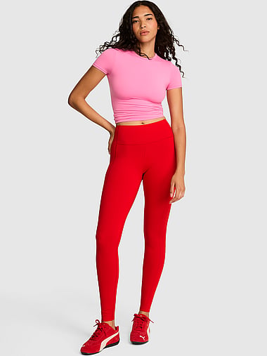 PINK - PINK Relay™ FleeceFlex Colorblock Leggings, image 1