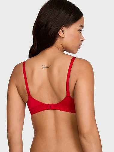 Body by Victoria - Lace-Trim Push-Up Bra, image 2