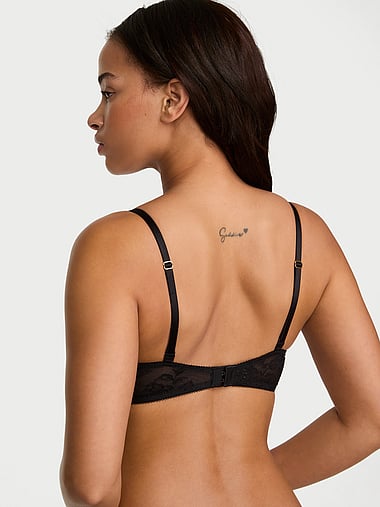 Very Sexy - Tartan Lace-Trim Push-Up Bra, image 2