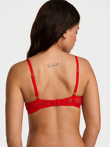 Dream Angels - Shimmer Bow Embroidery Push-Up Bra, image 2