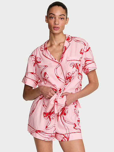CozyFlannel™ Short Pajama Set, image 1