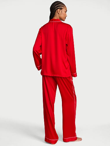 Victoria's Secret - Signature Satin Long Pajama Set, image 2