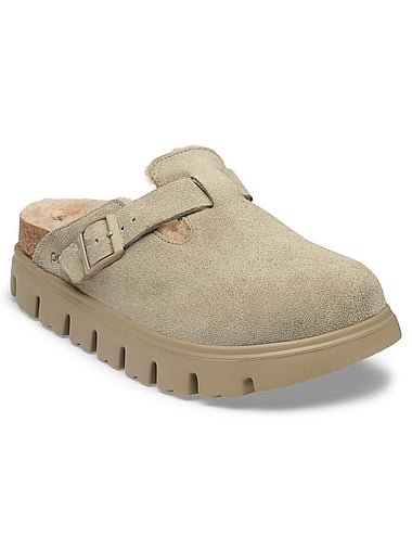 Birkenstock - Boston Chunky Shearling Clogs, image 1