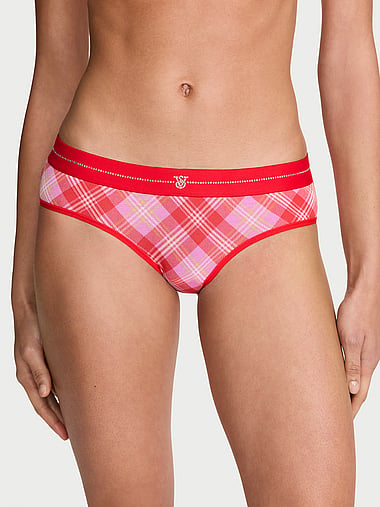 Cotton - Shine Logo Cotton Hiphugger Panty, image 1