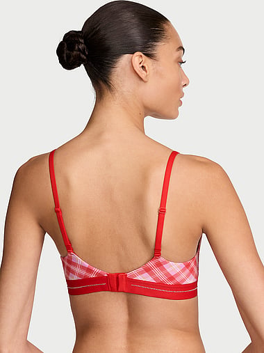 The T-shirt - Signature Shine Cotton Lightly Lined Wireless Bra, image 2